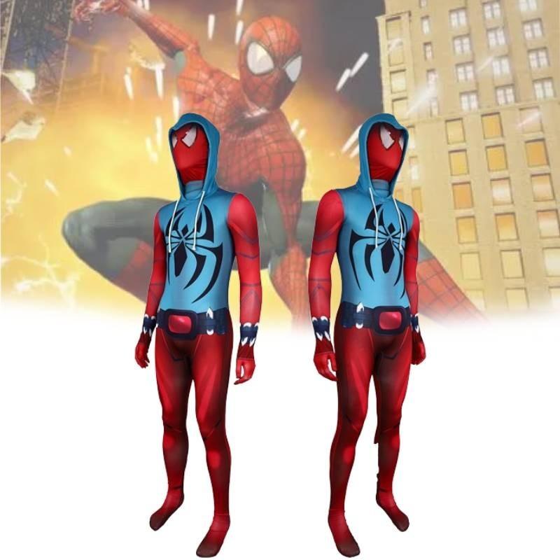 Scarlett Spider-man Cosplay Costume For Adults Premium Polyester Spandex Fabric