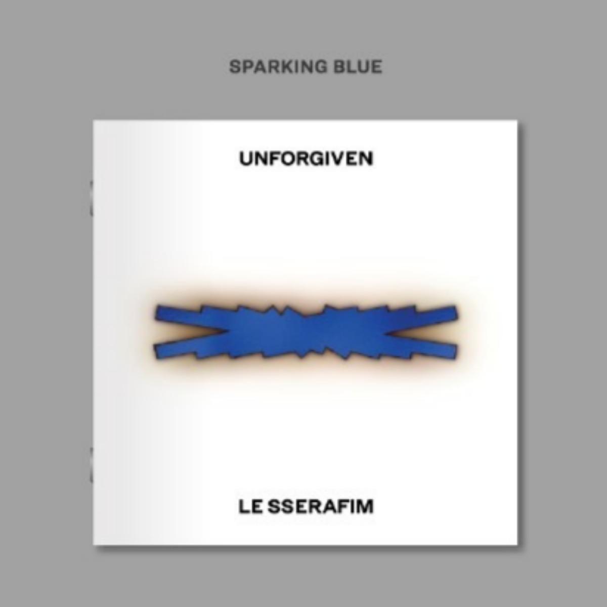 

LE SSERAFIM - UNFORGIVEN / 1-й студійний альбом (КОМПАКТ вер.) SPARKING BLUE