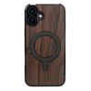Bewood Wooden Case for iPhone 16 Plus Ziricote with MagSafe