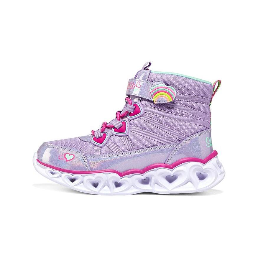 (GS) Skechers Sweetheart Lights Purple Pink Kids 302668L-LVMT EU 34
