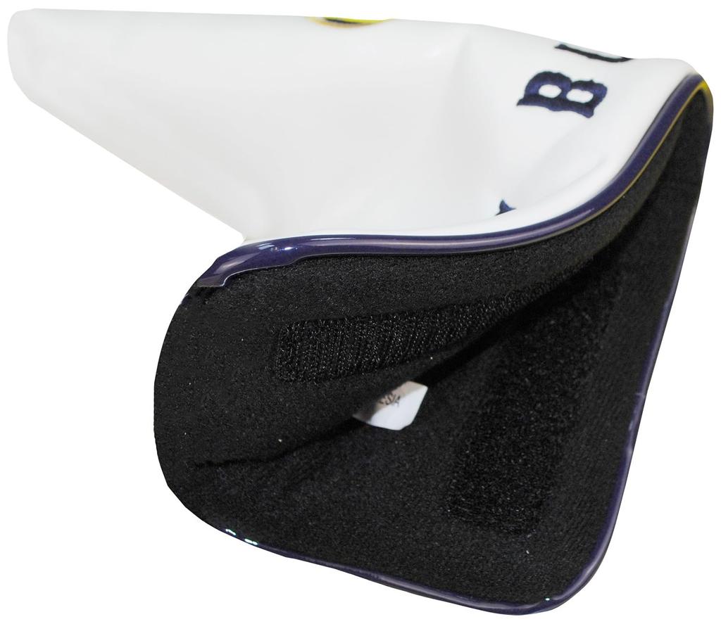 LEZAX Orix Buffaloes Putter Cover for Blades and Mallets, White, OBPC-5814