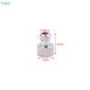 [TL][TL]Syringe stainless steel Tip Caps With Luer Lock Screw Type Connection Luer Plug