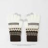 Driving Gloves Ethnic Style Gloves Solid Color Men Wool Mittens Warm Knitted Gloves  Autumn