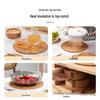 Vietnamese Rattan Tea Coaster Set: Autumn-Inspired Insulating Mats for Tea Ceremony and Kung Fu Tea Set Accessories