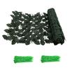 Fence Wall Decoration Artificial Green Leaves Can Stretch Privacy Fence Screen Plant Leaves, Suitable For Home, Garden