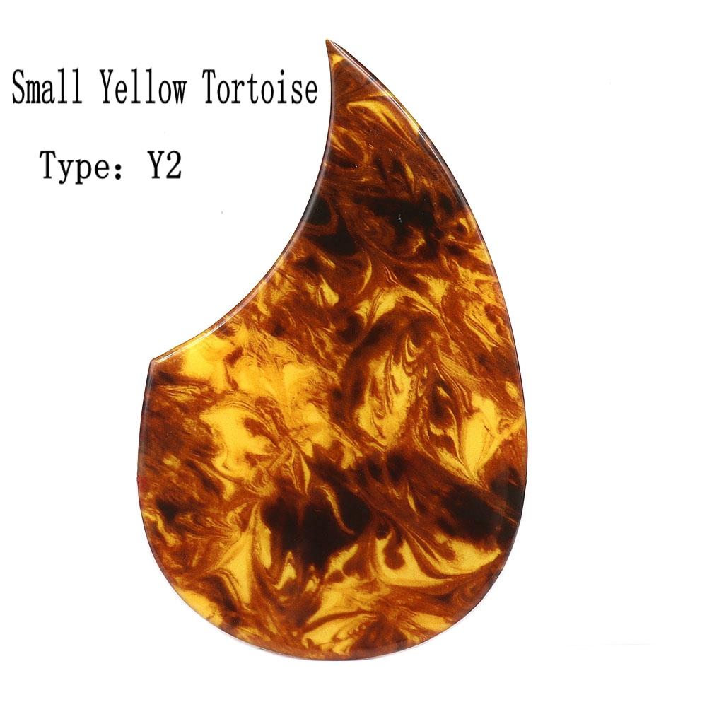

Water dropletr Decorative celluloid & Crystal epoxy resin Guitar Pickguard Anti-scratch Plate 40 41inch for Folk Acoustic Guitar