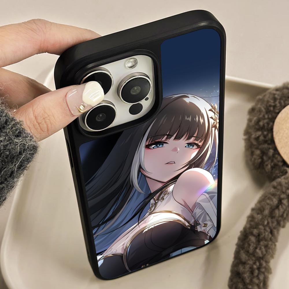 Wuthering Waves Baizhi Phone Case for iPhone 17 16 15 14 13 12 11 Air Pro Max Plus Matte Surface Cover