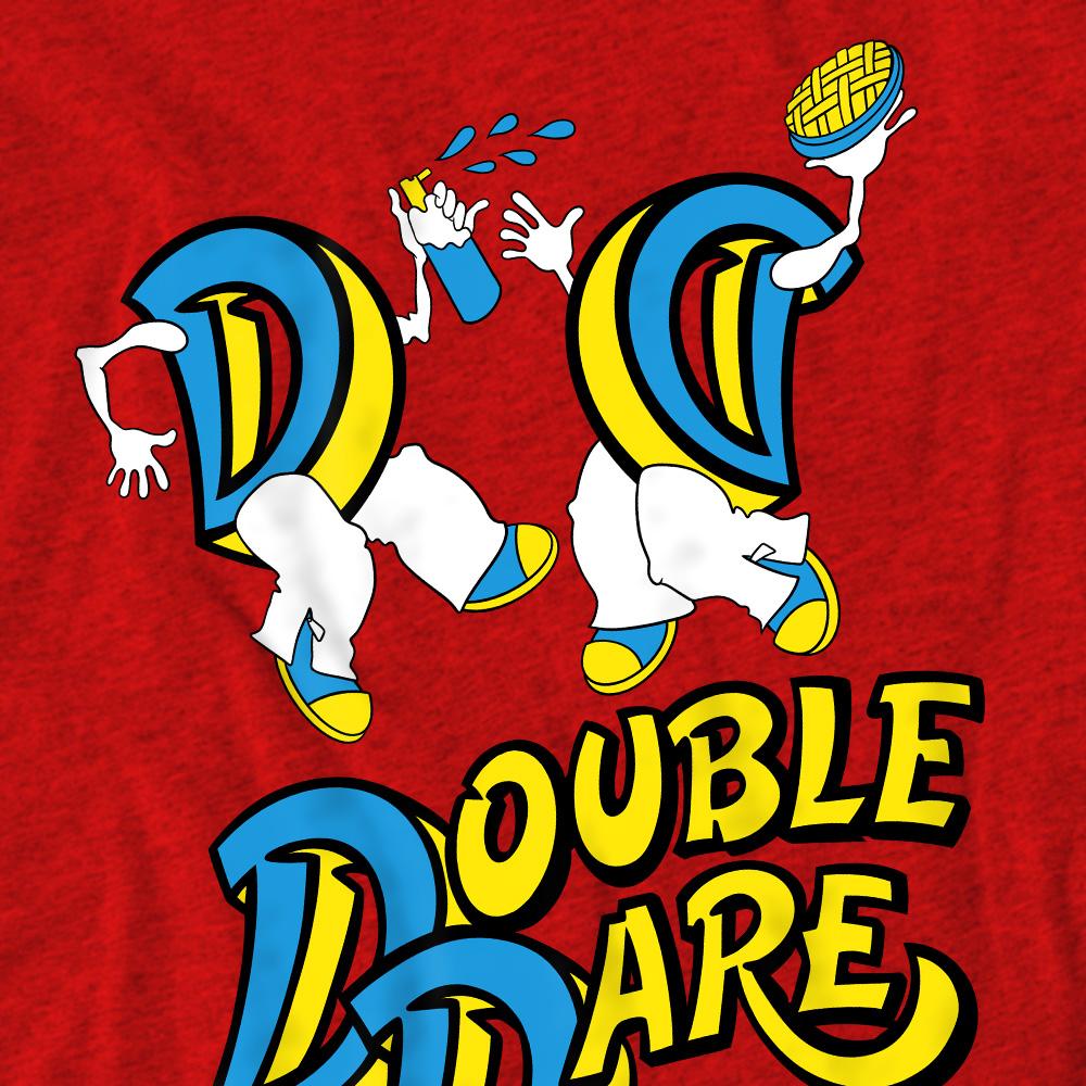 Double Dare Unisex Adult Vintage Logo T-Shirt