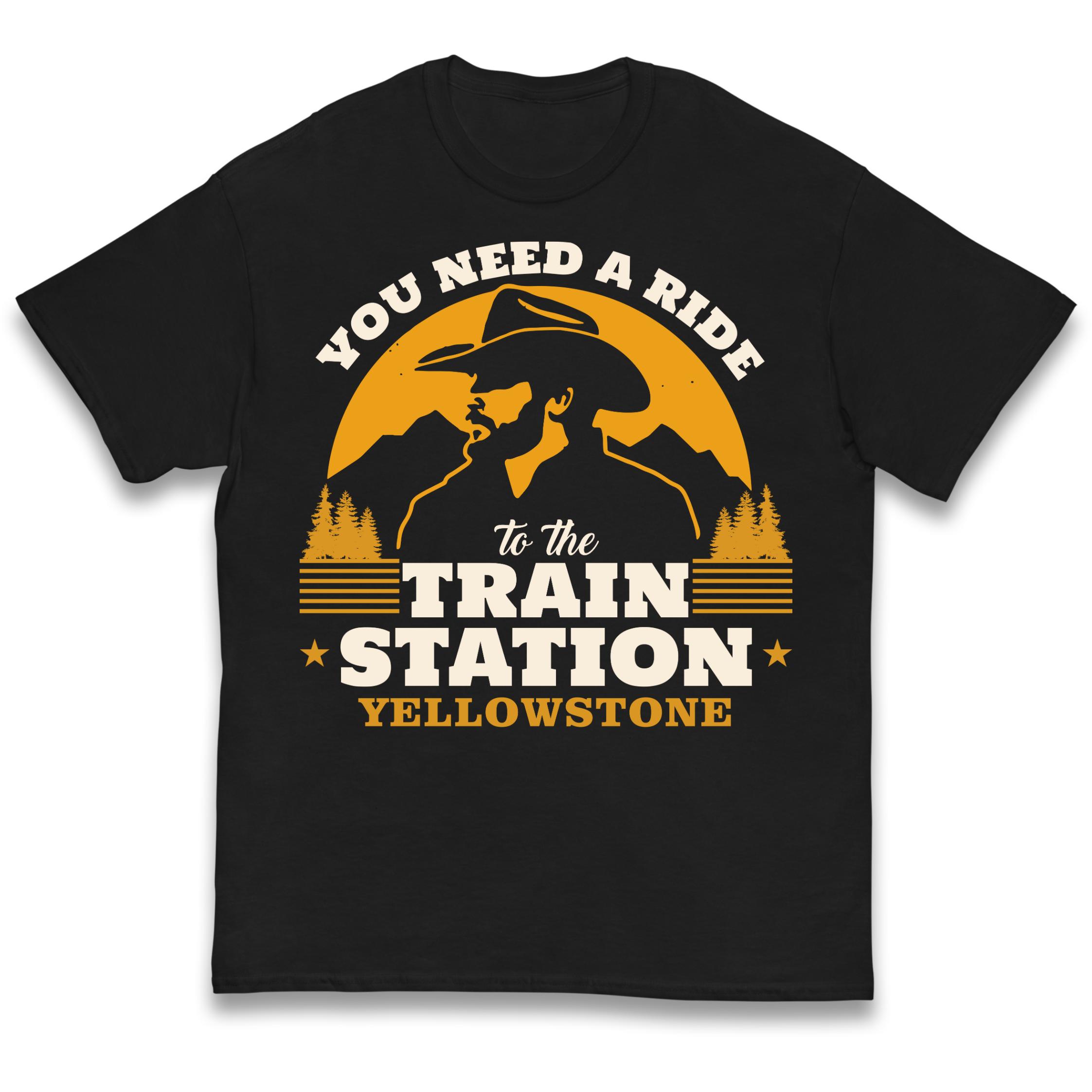 

Yellowstone Train Station Kids T-Shirt 110