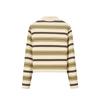 Anta X Da Meng Ting Collaboration Life Series Striped Color Block Loose Casual Long Sleeve Drop Shoulder T-Shirt Women Tops 162548404-2