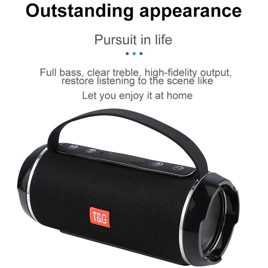 Portable Outdoor Wireless Bluetooth Speaker Soundbar Radio FM Reiver Music Sound Box Bar Subwoofer Waterproof Aux PC Altavos