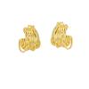 European and American High-Grade Metal C- Type Ear Studs Original Design Winding Multi-Layer Circle Earrings Retro Exaggerated Light Luxury Fashion