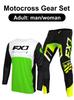 Motocross-Ausrüstungsset Enduro Cross Trikot Hose Sets Racer Ausrüstungsset Offroad Herren Sets Damen Berg Downhill Motorrad MX