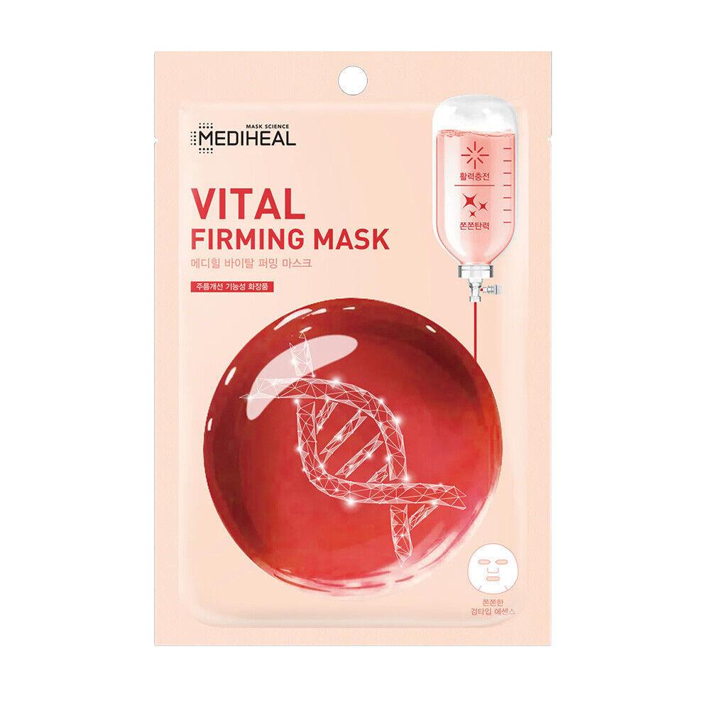 Mediheal Maska Nawilżająca/ Czysto Kojąca/ Witalnie Ujędrniająca - 1 sztuka (10 sztuk)/ Nawilżający, Kosmetyki koreańskie, Kbeauty