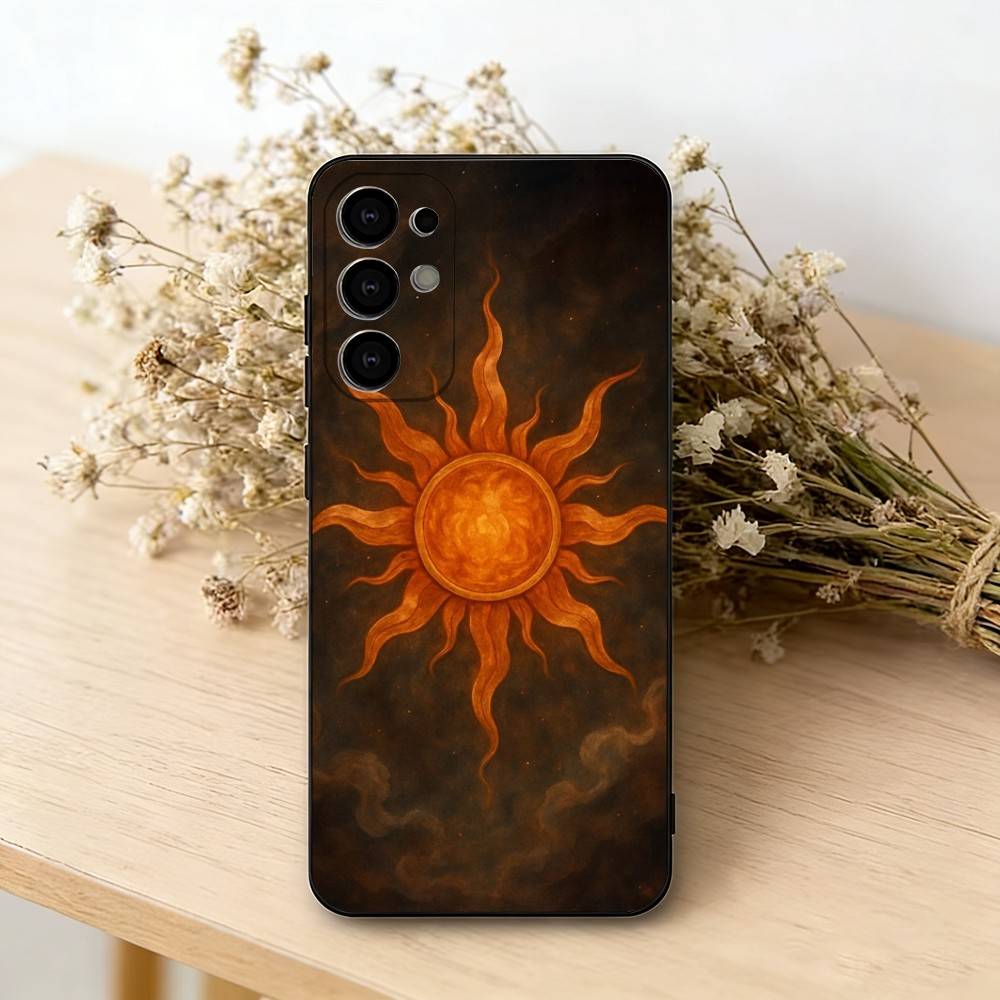 

Sun M-moons Stars Signs Phone Case For Samsung S25,S24,S21,S22,S23,S30,Ultra,S20,Plus,Fe,Lite,Note,10,Black Cover Samsung S26ULTRA