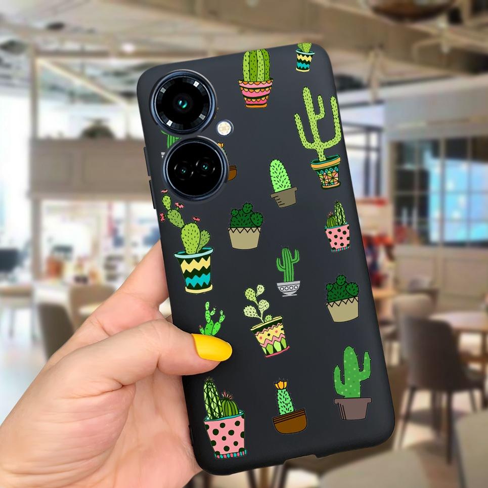 For TECNO Camon 19 Neo Case Cartoon Boy Child Fashion Phone Case Back Cover For Tecno Camon 19 Pro Camon19 Matte Soft Bumper Bag