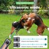 Dual Head Ultrasonic Dog Repeller 5V 500MA Dog Repellent Portable Dog Trainer Anti-Barking Training Device with LED Flashlight