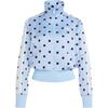 Originals Satin Imprimé Pois Sport Minimaliste Col Montant Rayée Manches Longues Veste Vestes Femme KV1167