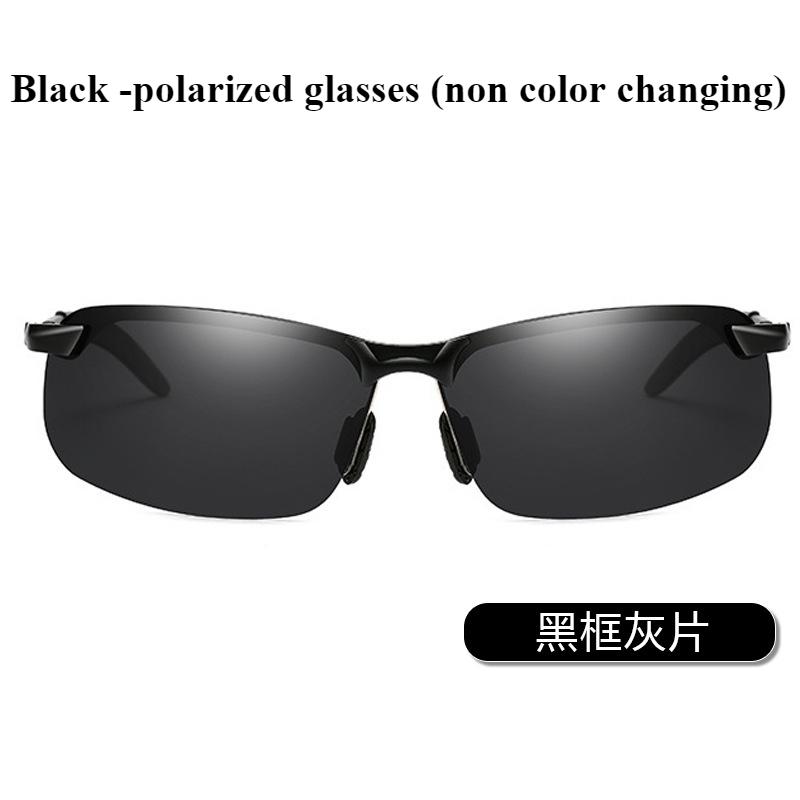 

Мужские фотохромные поляризованные солнцезащитные очки для вождения, рыбалки, очки-хамелеоны, меняющие цвет солнцезащитные очки, очки ночного видения UV400