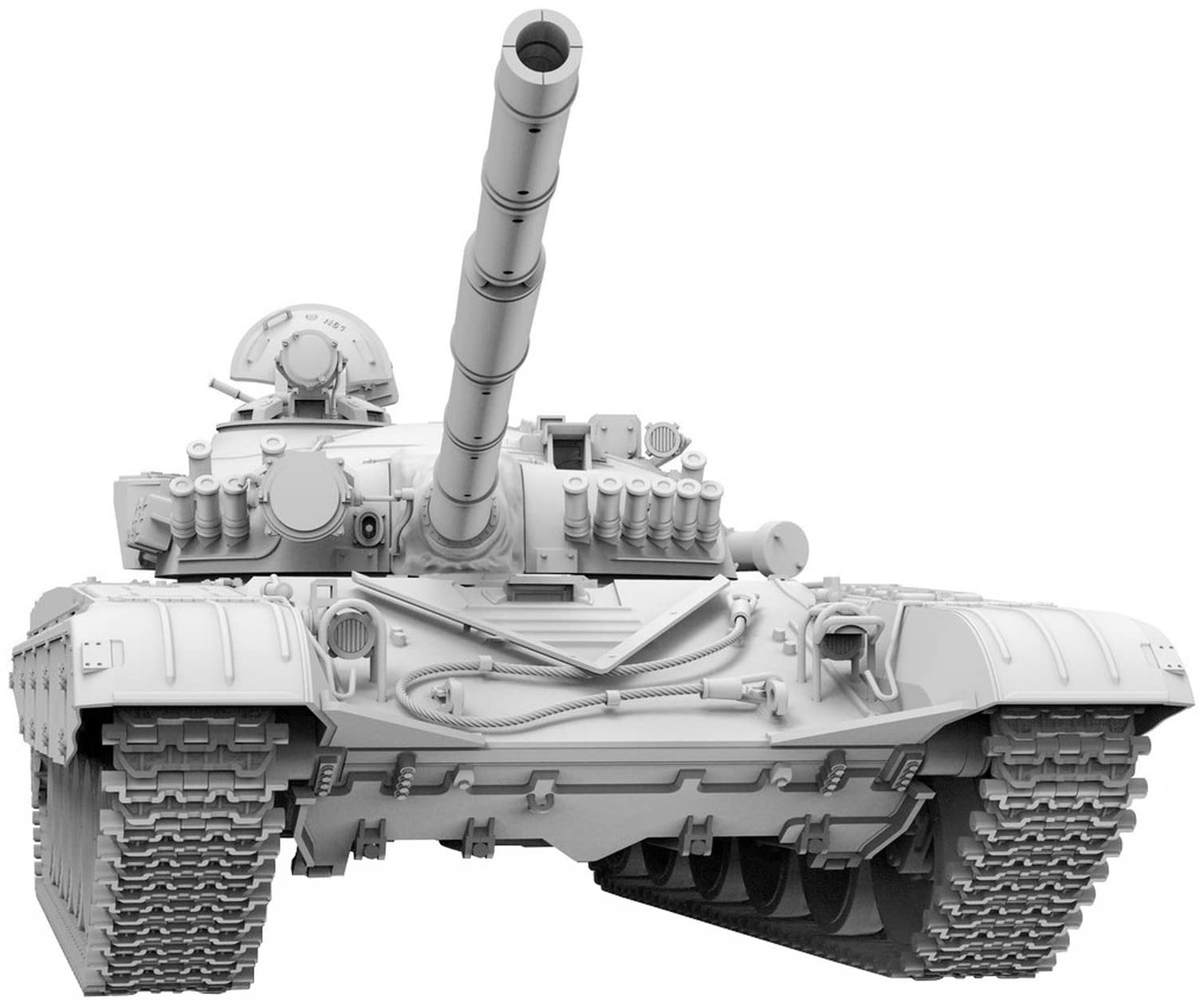 Модель 1/35 Средний танк ГДР Т-72М/УВ-1/УВ-2 3-в-1 Пластиковый набор для сборки USCDW35032