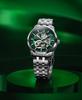 BULOVA Sutton Classic Automatic 40MM Green Dial SS Men’s Watch 96A329