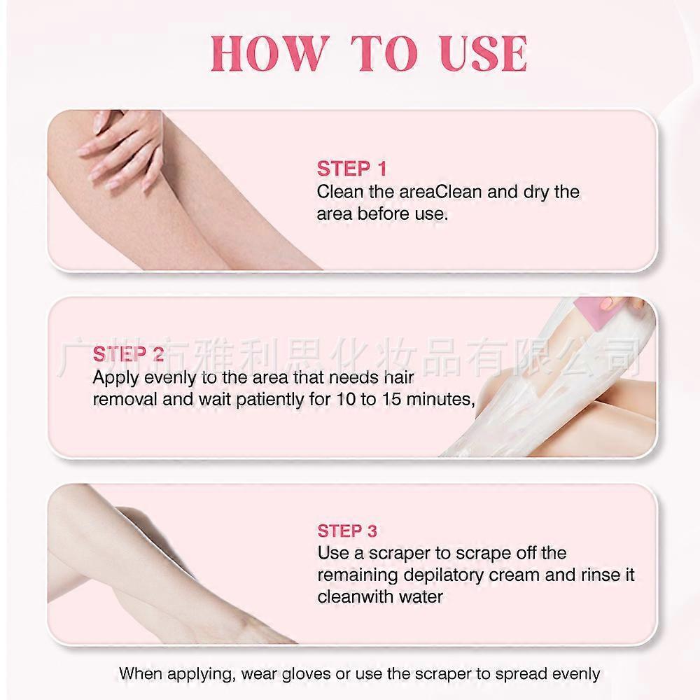 75ml Face & Body Hair Removal Cream Hypoallergenic Painless Hair Removal Depilatory Cream for Men Women