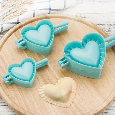 Moule à raviolis en forme de cœur (1 pièce), machine à raviolis « Love », moule à raviolis manuel, machine à empanadas, ustensiles de cuisine, accessoires de cuisine