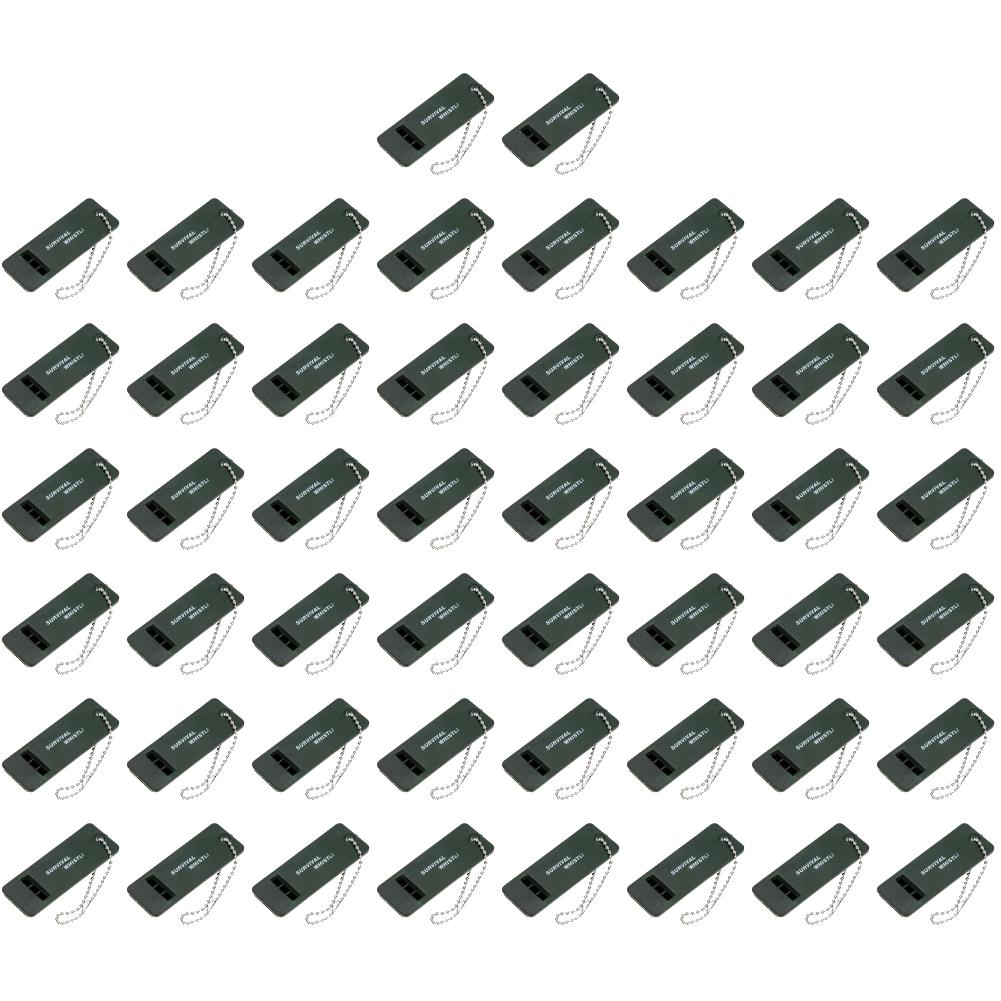 Notfall-Überlebenspfeife Hohe Dezibel Sicherheits-Mehrtonpfeife Rettungssignal Werkzeug für Camping Bergsteigen