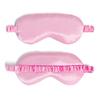 Eye Mask Satin Sleep Blackout Blindfold Soft Comfortable Travel Sleeping Mask Women Men Adjustable Elastic Band Eye Cover