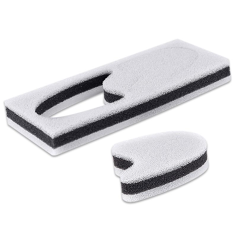 

2Pcs/1 Pair Foam Sponge Bunion Toe Separator Fingers Spacers Toes Overlapping Prevent Corns Hammer Relief Relief Foot Care Tool чорний