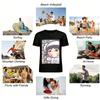 Cute Q Version Sailor Girl Print Casual Top Anime Style Loose Fit T-Shirt For Men And Women Pure cotton T-shirt
