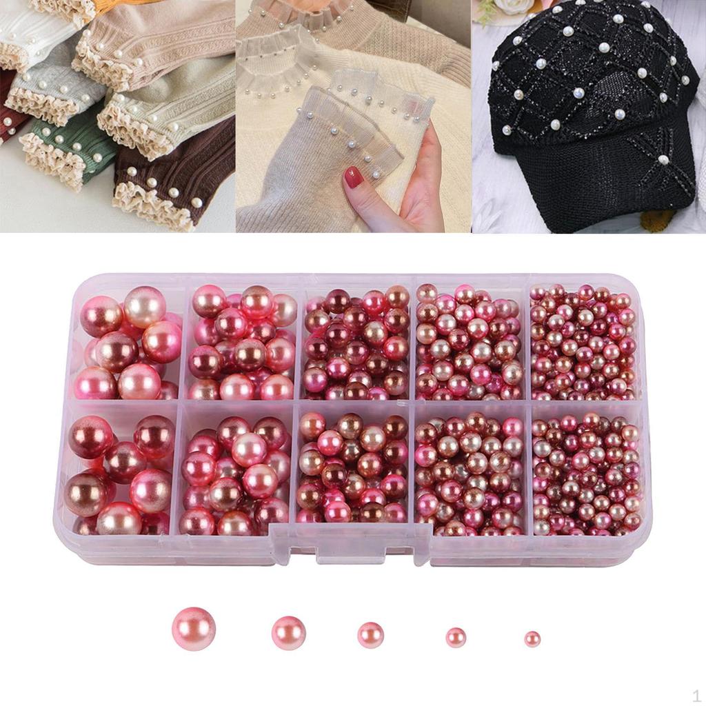 , Loose Beads Home Decor DIY Supplies No Hole Undrilled for Bead Setting Machine Crafts