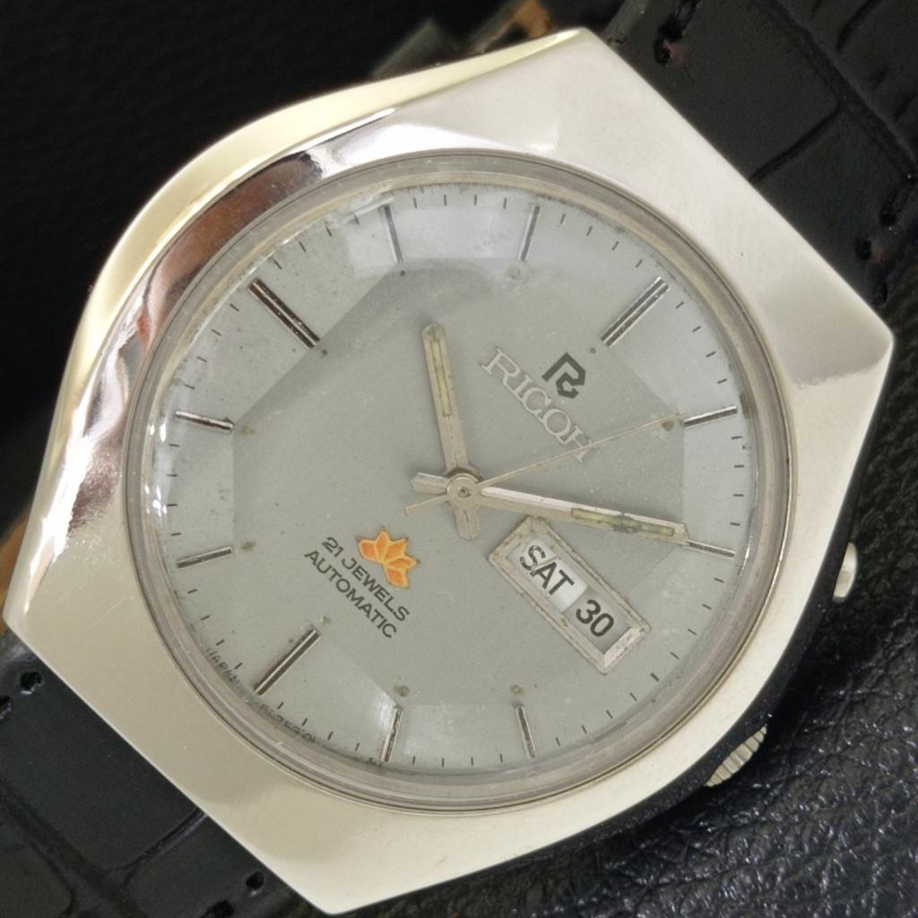 

ВИНТАЖНЫЕ АВТОМАТИЧЕСКИЕ ЧАСЫ RICOH R31 ЯПОНИЯ МУЖСКИЕ ОРИГИНАЛЬНЫЙ ЦИФЕРБЛАТ a703569-1 R213d-a703569