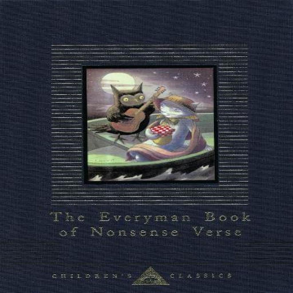 Everyman Book Of Nonsense Verse Hardback Book 9781857155143