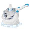 12 Inch Adjustable Angle Swimming Pool Suction Vacuum Cleaner Head with Filter Mesh Pond Cleaning Tool