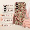 For Samsung Galaxy A05s A05 Cute Cat Flower Cartoon Phone Case For Samsung A05 A 05 05S A05S Shockproof Soft Silicone Cases