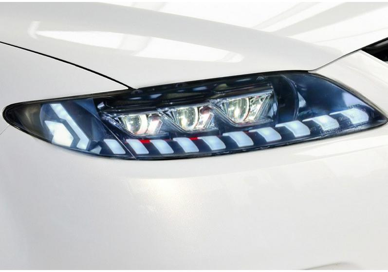 Mazda 6 (03-15) LED Projector Headlights with DRL & Sequential Turn Signals.