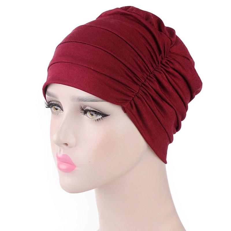 Chemo Hats For Women Cancer Headwear Cap  Turban Hat Liner Under Hat Comfy Chemo Cap Sleep Turban Hat Liner