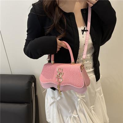 New Small Square Bag Fashion Trend Light Luxury Design Sense Simple Versatile Handbag Shoulder Messenger Bag