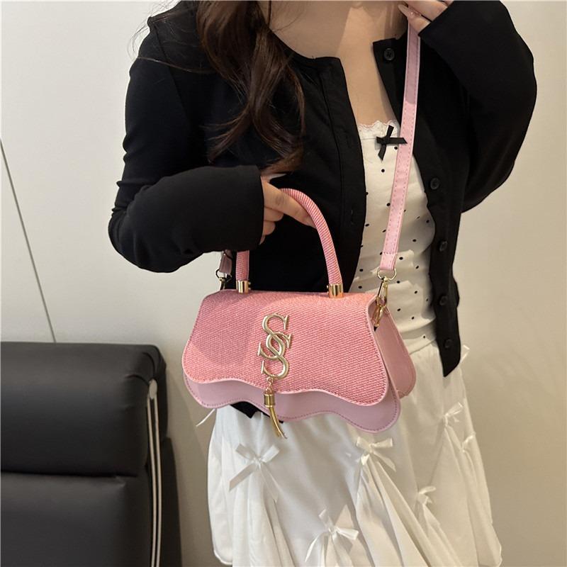 New Small Square Bag Fashion Trend Light Luxury Design Sense Simple Versatile Handbag Shoulder Messenger Bag