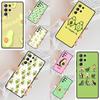 Avocado Cute Cartoon Fruit Cell Phone Case for Samsung Galaxy S26 Ultra S25 S24 S23 S22 S21 S20 Note10 Cover
