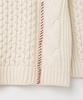 MILLO WOMEN Cable Stitch Pullover Knit [Ivory]