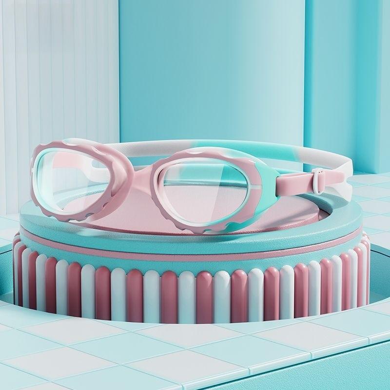 Children Swimming Goggles Waterproof Fogfree Large Frame For Kids Pool Summer Swim Gear