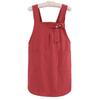 Cotton Kitchen Apron Cross Straps Korean Work Clothes Stylish Home Cooking Apron  Women