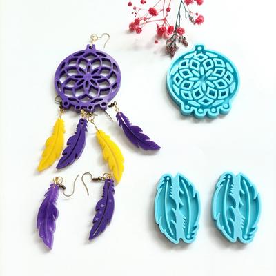 Creative Keychain Resin Mold Kit Wall Hanging Decor Molds DIY Crafts Making
