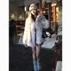 Winter New Fur Integrated Coat Women's Medium and Long Fox Fur Environmentally Friendly Fur Young Popular Fur Coat