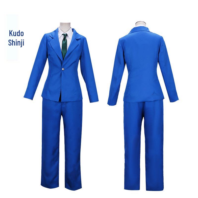 Disfraz de Cosplay de Halloween de Conan Kudo y Mori Ran
