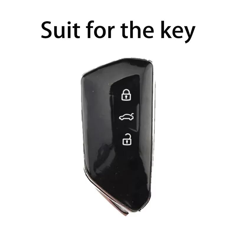 Female for VW Volkswagen ID.3 ID.4 Golf 8 2022 2023 MK8 Cupra Skoda Octavia SEAT Leon MK4 Formento Remote Car Key Case Cover Fob