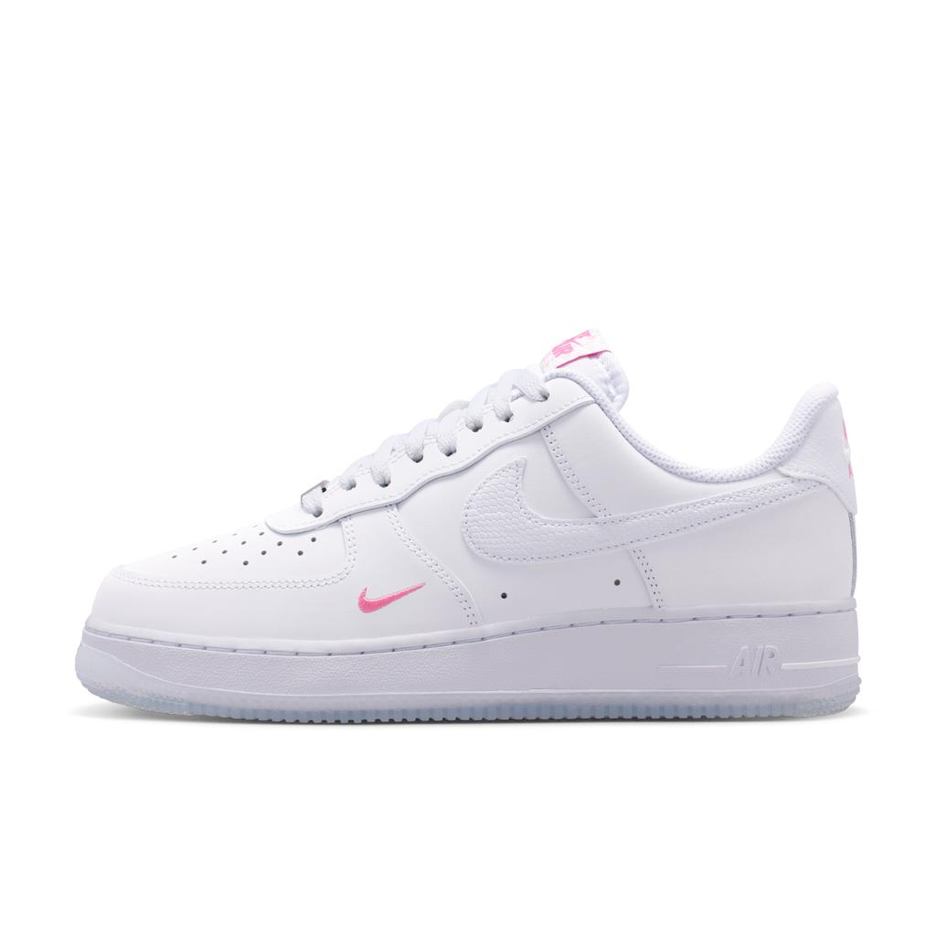 Nike Air Force 1 Comfortable Versatile Skate Shoes Women sneakers Pink White IV4453100