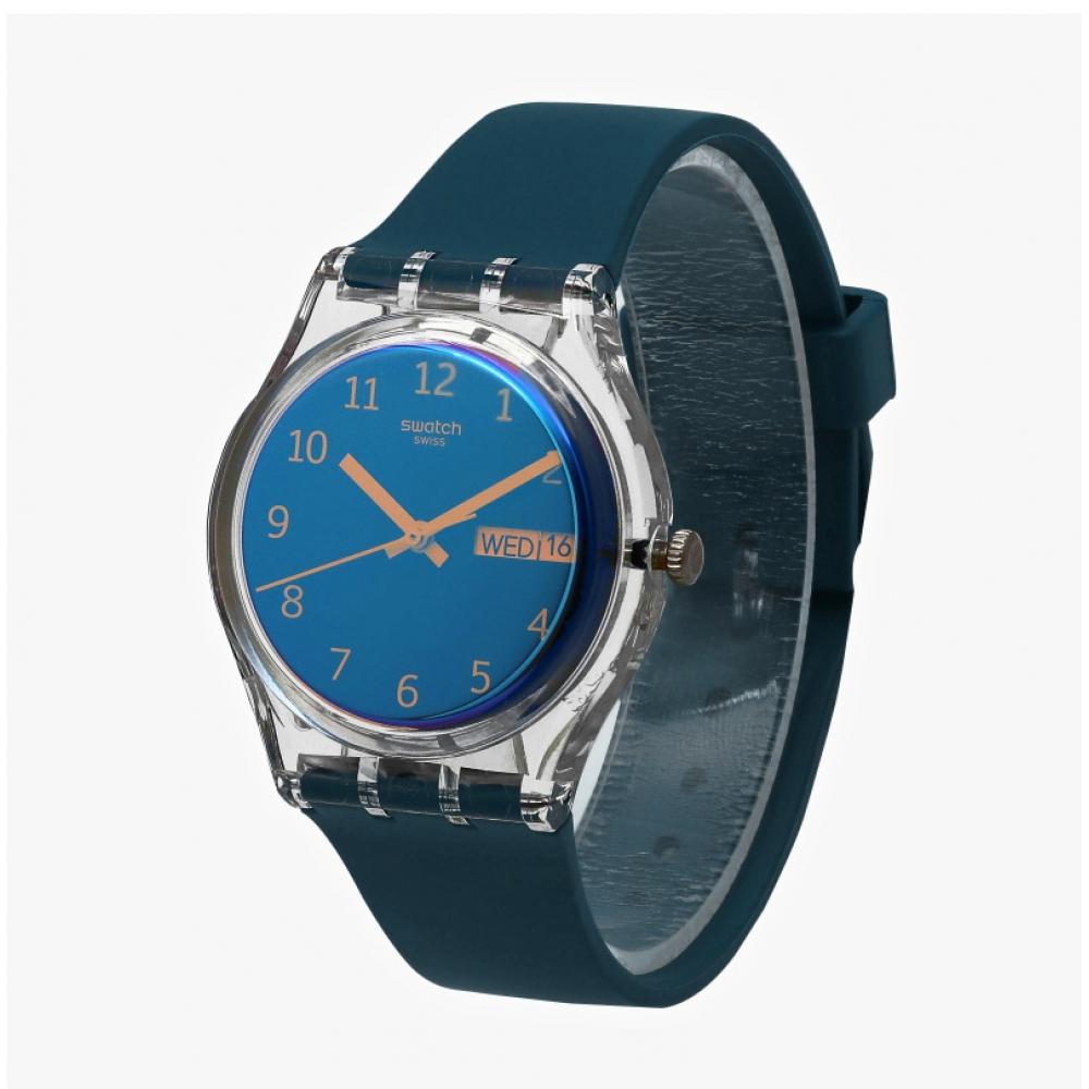 SWatch So28k700 Essential Blue Away Public Urethan-Uhr
